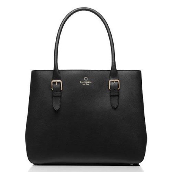 kate spade Handbags - Kate Spade Ariel Black Saffiano Leather Tote